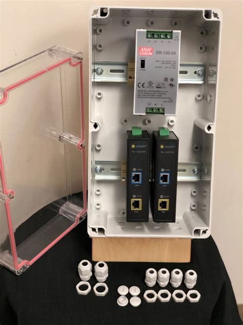 poe switch junction box|Injector and Switch Enclosures .